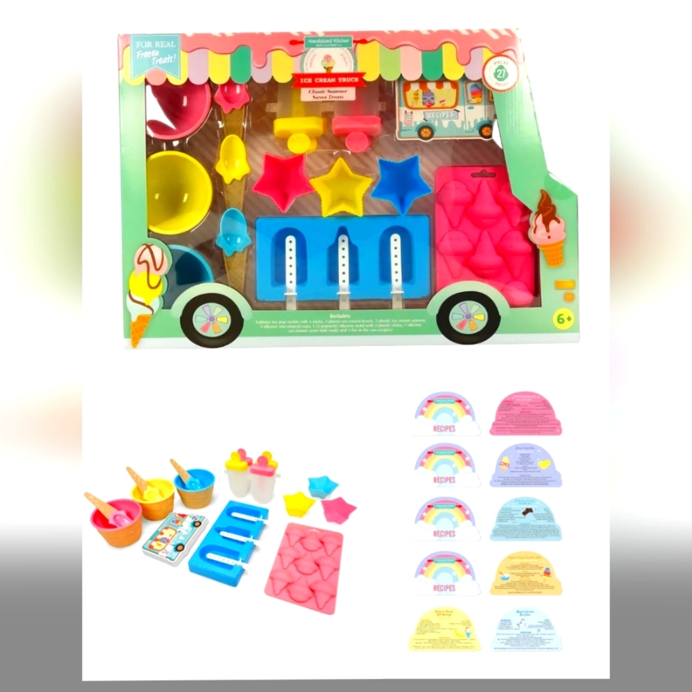 NEW Handstand Kitchen Ice Cream Truck Dessert Making Set (ice cream design)